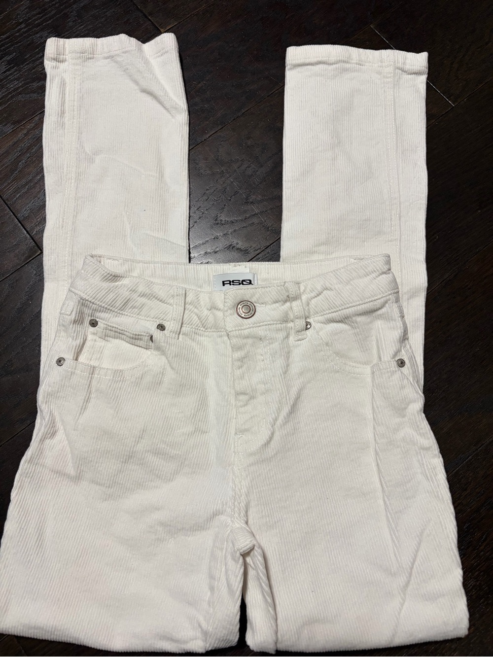 RSQ white Ribbed Corduroy Pants